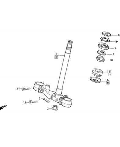 1995 Honda ST1100A AC Parts